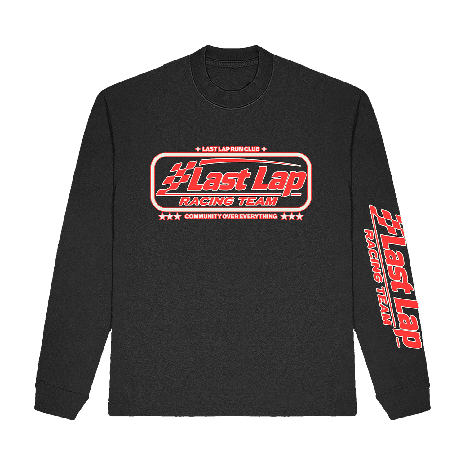 Last Lap Retro Logo Longsleeve