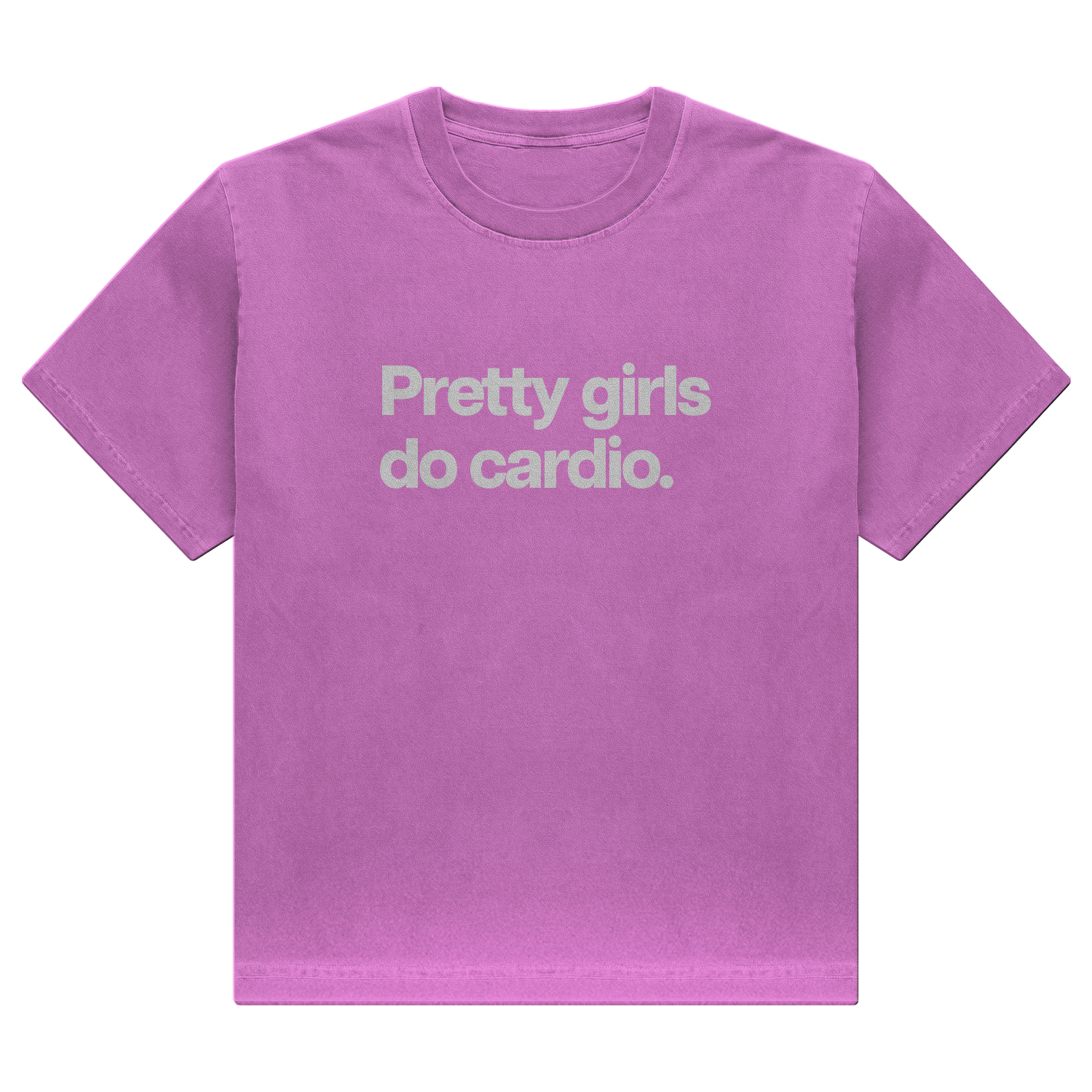"Pretty Girls Love Cardio" Tee